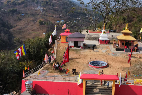 धार्मिक एकताको नमूना: मर्‍याङडाँडामा त्रिधार्मिक संरचना निर्माण